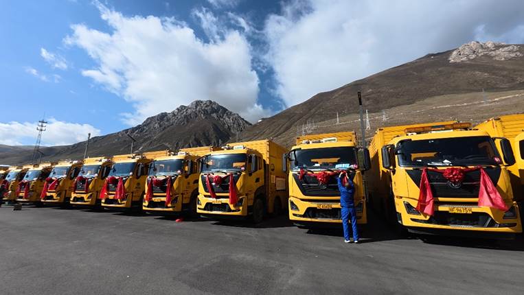 国之大事 必有东风 东风商用车驰援玉树保电再显担当